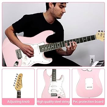 Amazon.com: Soulmate 39 Inch Full Size Electric Guitar